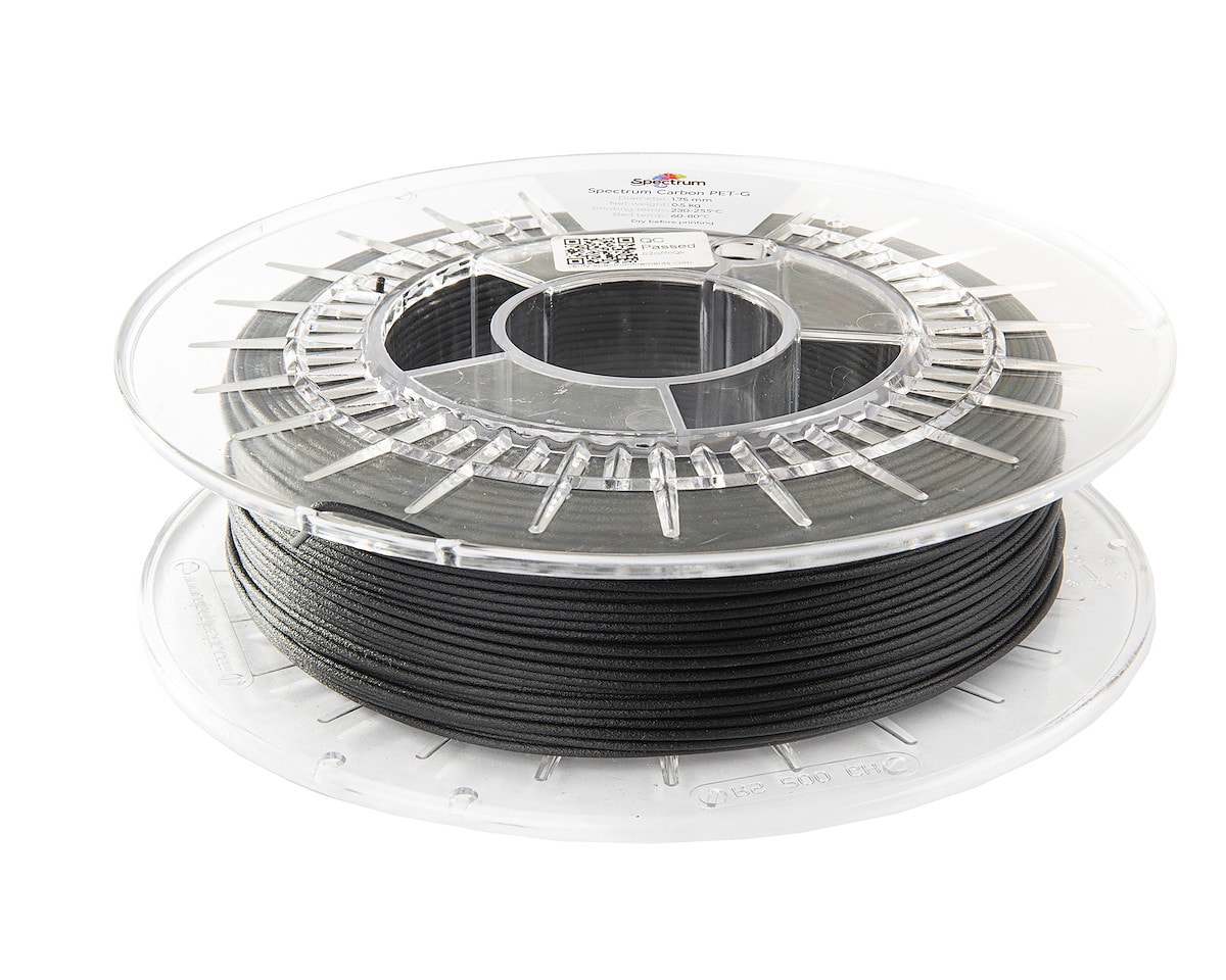 PETG Carbon Filament - Black - Spectrum - Image 2