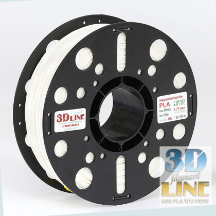 PLA - бял 3DLine (произведено в България)