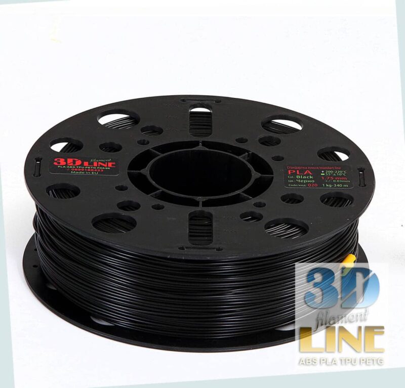PLA - Black - 3DLine (made in Bulgaria) - Image 2