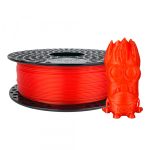 PLA филамент - червен/прозрачен AzureFilm (filament made in EU)