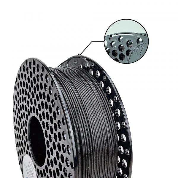 PLA Filament - Galactic Black - AzureFilm (made in EU) - Image 3