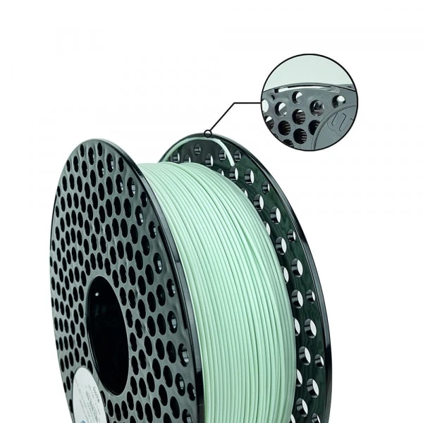 PLA Filament - Mint Green Pastel - AzureFilm (made in EU) - Image 3