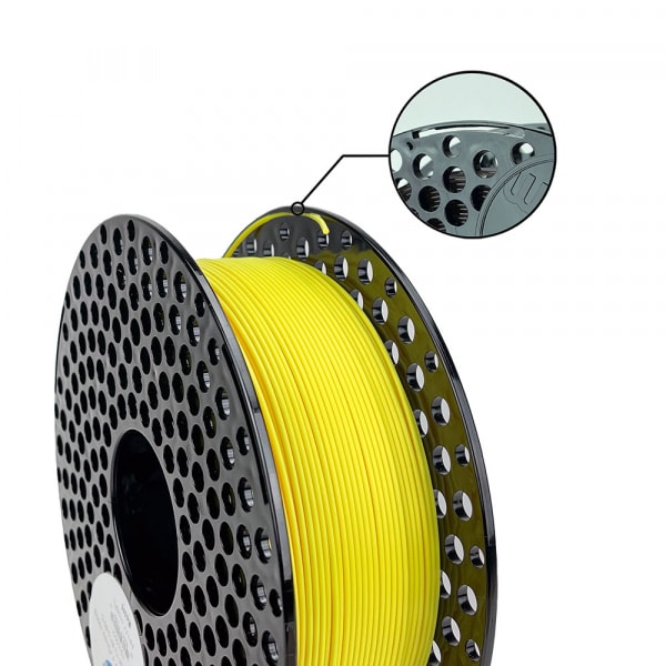 PLA Neon Yellow 1000g AzureFilm - Image 3