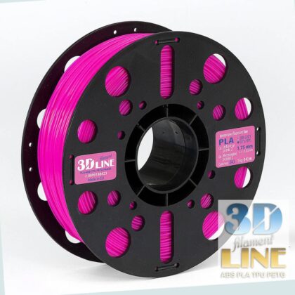 PLA - Intense Pink 2 3DLine (made in Bulgaria)