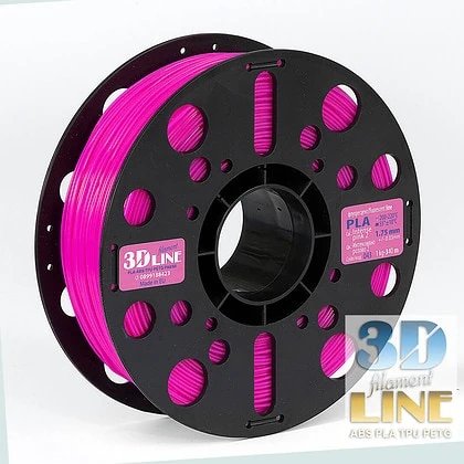 PLA - Intense Pink 2 3DLine (made in Bulgaria)