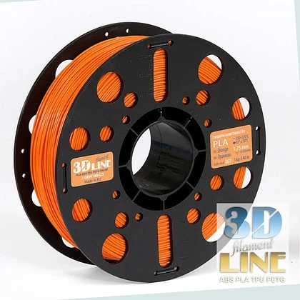 PLA - оранжево 3DLine (произведено в България)