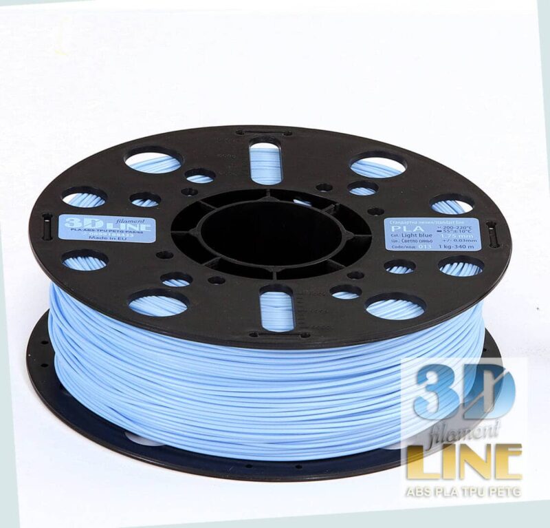PLA - Light Blue - 3DLine (made in Bulgaria) - Image 2