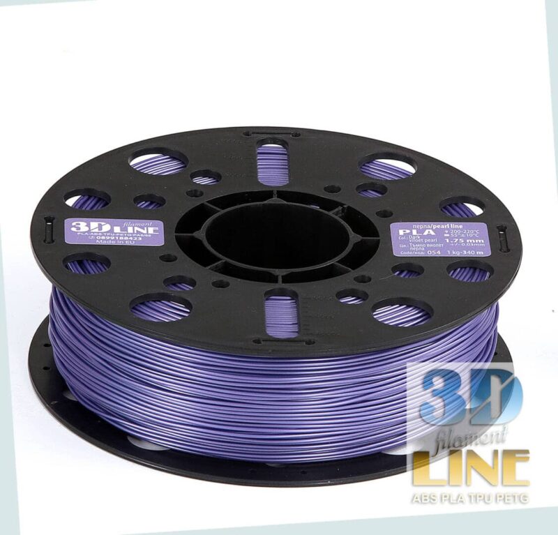 PLA - Dark Violet Pearl - 3DLine (made in Bulgaria) - Image 2