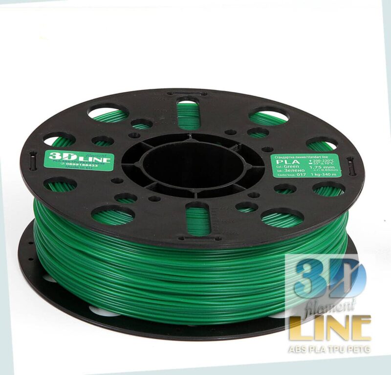 PLA - Green - 3DLine (made in Bulgaria) - Image 2