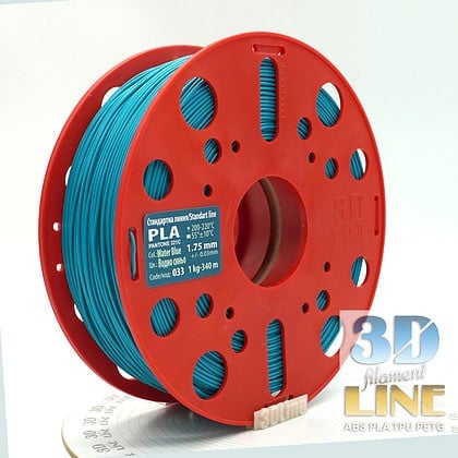 PLA - Water Blue - 3DLine (made in Bulgaria)