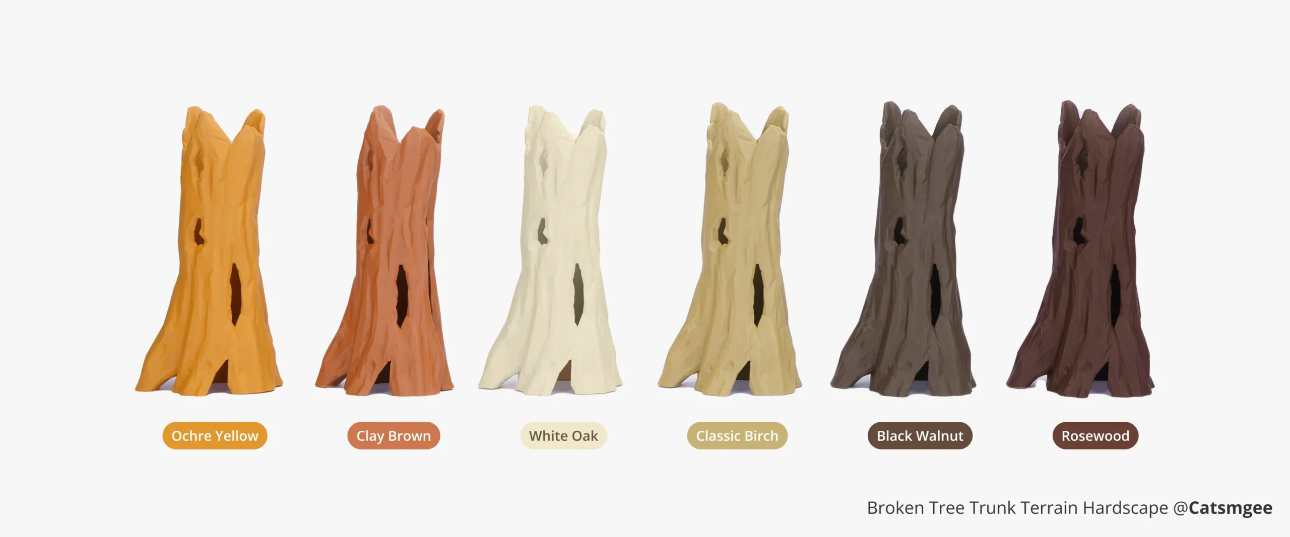 PLA WOOD - Nuc negru - Bambu Lab