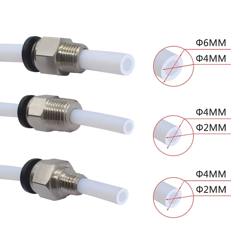 Pneumatic metal fitting PC4-01 - Image 3