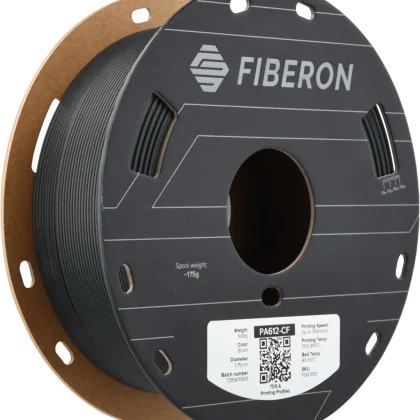 Fiberon PA612 CF15 Black 500g Polymaker