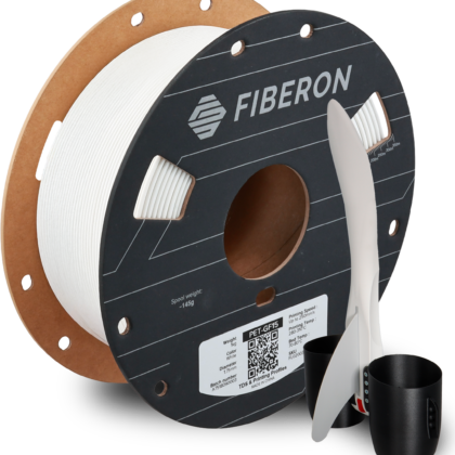 Fiberon PET GF15 White 1000g Polymaker
