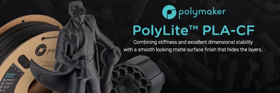 PolyLite PLA + CF - Black - Polymaker