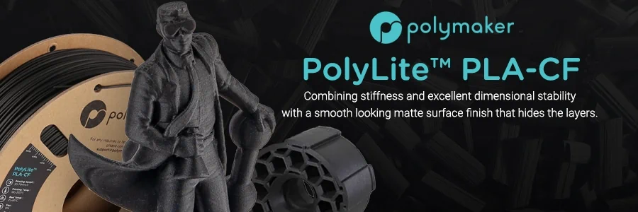PolyLite PLA + CF - Black - Polymaker