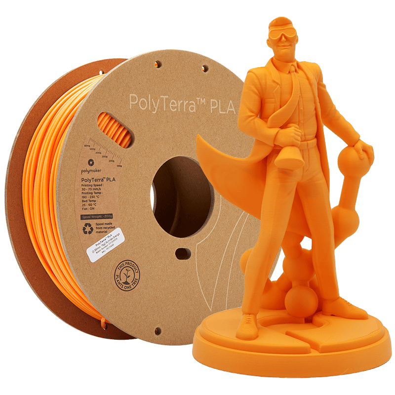 PolyTerra PLA Orange Sunrise 1000g Polymaker