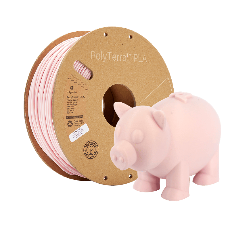 PolyTerra PLA - Candy Pink - POLYMAKER - Image 5