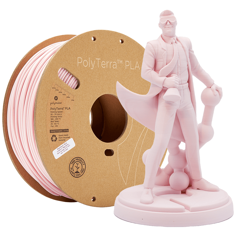 PolyTerra PLA - Candy Pink - POLYMAKER