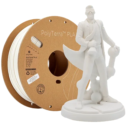 PolyTerra PLA - Cotton White POLYMAKER