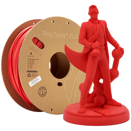 PolyTerra PLA - Lava Red POLYMAKER