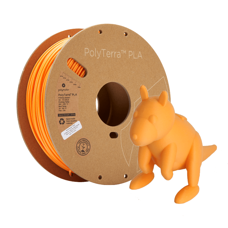 PolyTerra PLA - orange sunrise POLYMAKER - Image 5