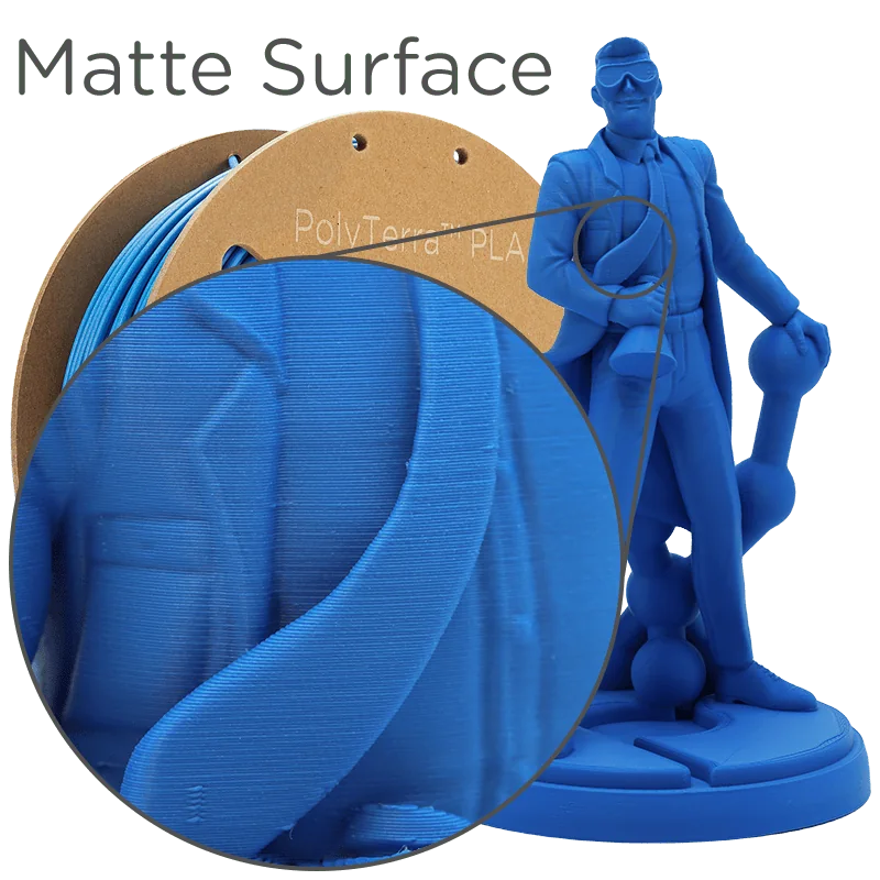 PolyTerra PLA - sapphire blue POLYMAKER - Image 4