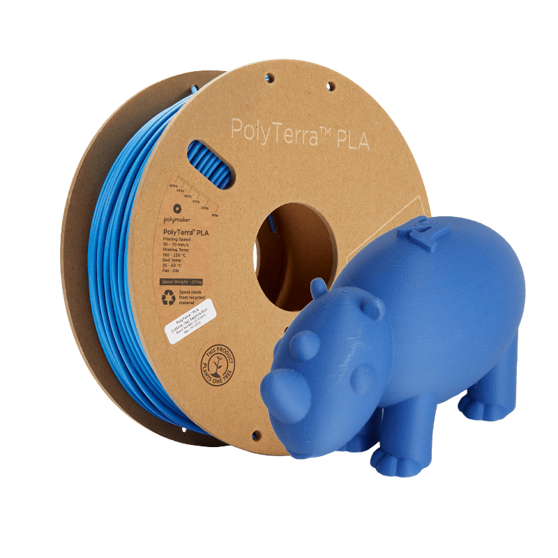 PolyTerra PLA - sapphire blue POLYMAKER - Image 5
