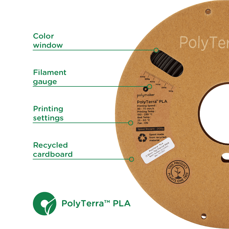 PolyTerra PLA - savanna yellow POLYMAKER - Image 3