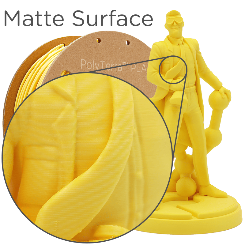 PolyTerra PLA Savanna Yellow 1000g Polymaker - Image 3