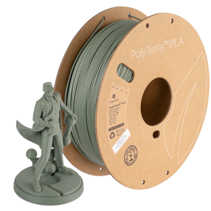 Polyterra PLA Muted Green 1000g Polymaker