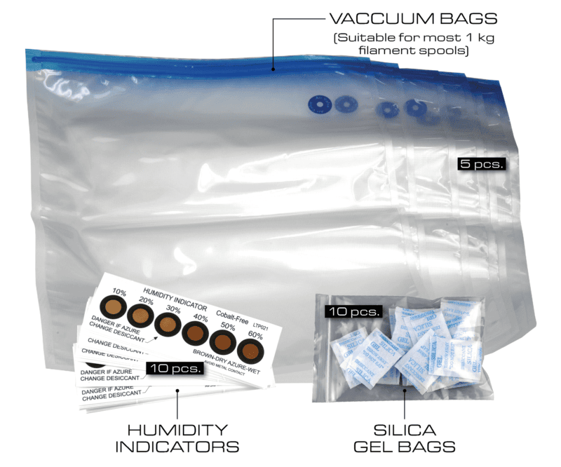 Vacuum bags for filament + pump - Vacuum storage kit - Prima - Image 4