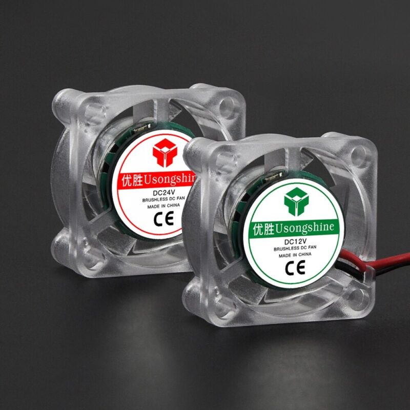 Transparent fan 2510 24V - Image 2