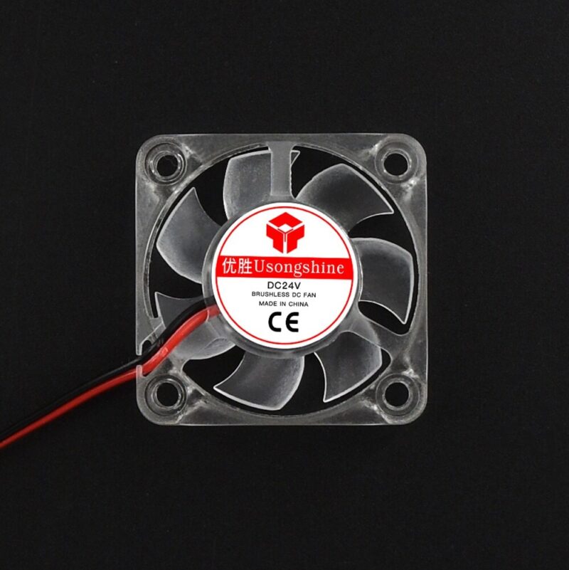 Transparent fan 2510 24V - Image 3