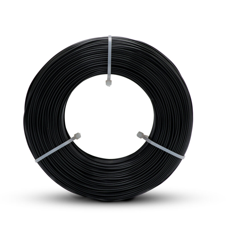 R ABS Filament Refill - Black 100% Recycled (Fiberlogy) - Image 2
