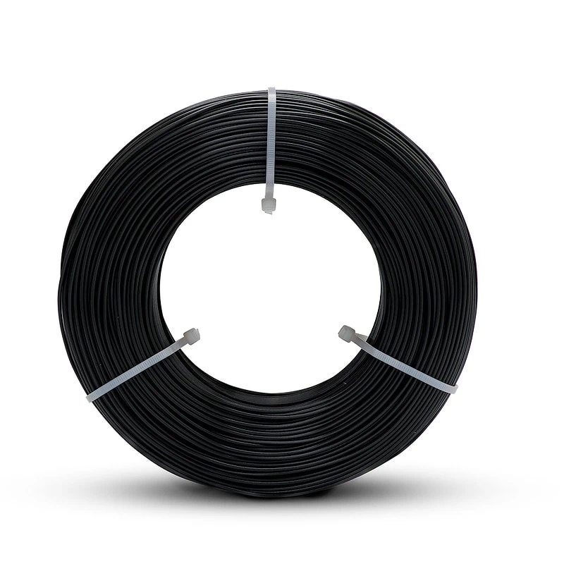 R ABS Filament Refill - Black 100% Recycled (Fiberlogy) - Image 2