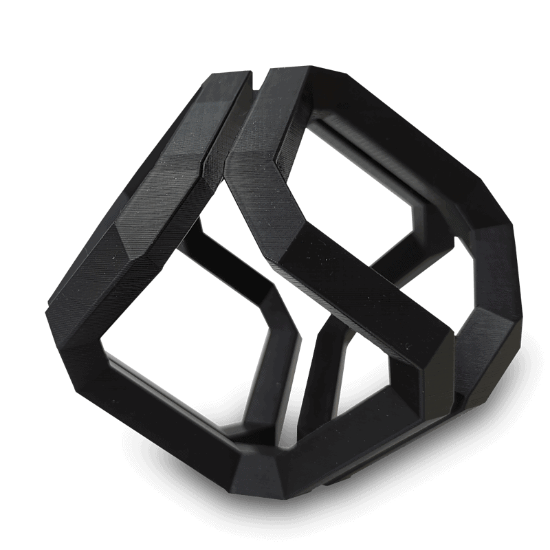 R ABS Filament Refill - Black 100% Recycled (Fiberlogy) - Image 5