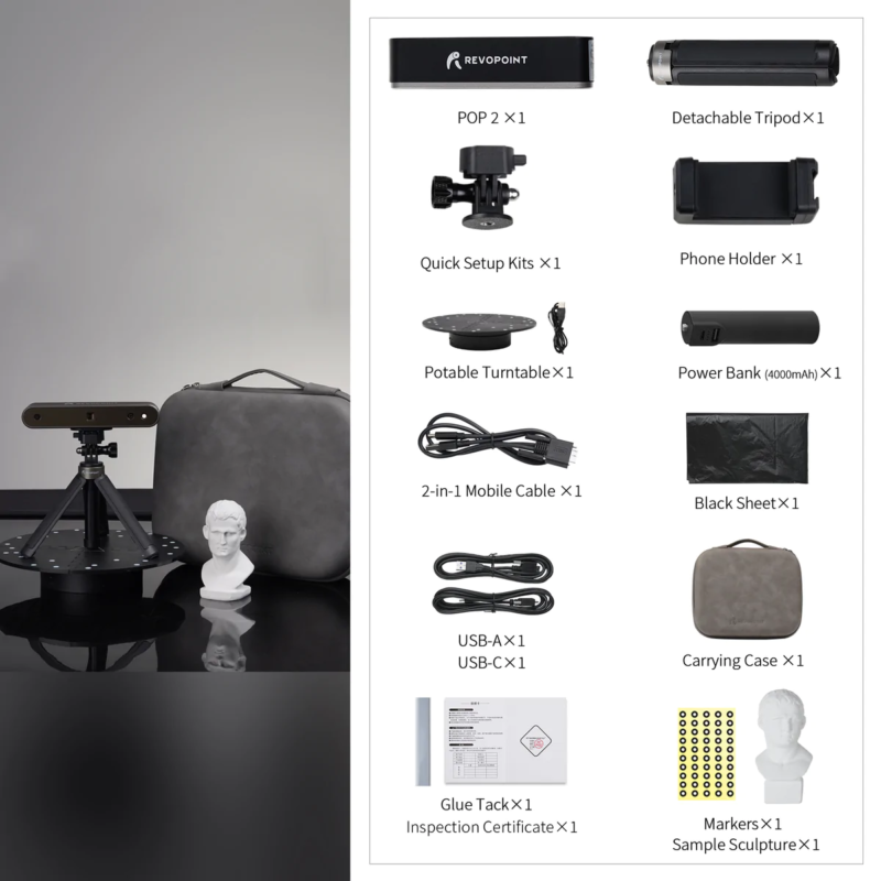 Revopoint POP 2 3D Scanner - Premium Package - Image 6