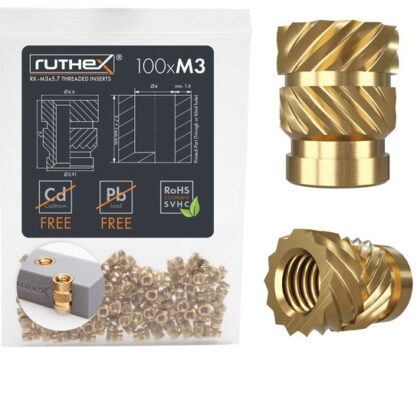 Set of inserts M3 - 100pcs.