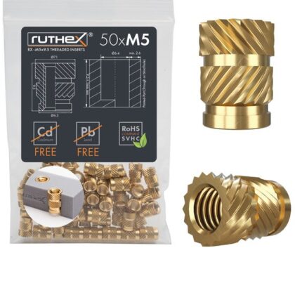 M5 insert set 50pcs. - Ruthex
