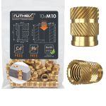 Set of inserts M10 - 10pcs. - Ruthex