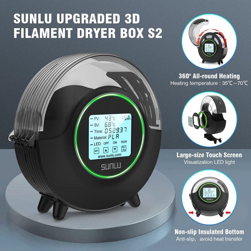 Filament drying box - SUNLU - Image 2