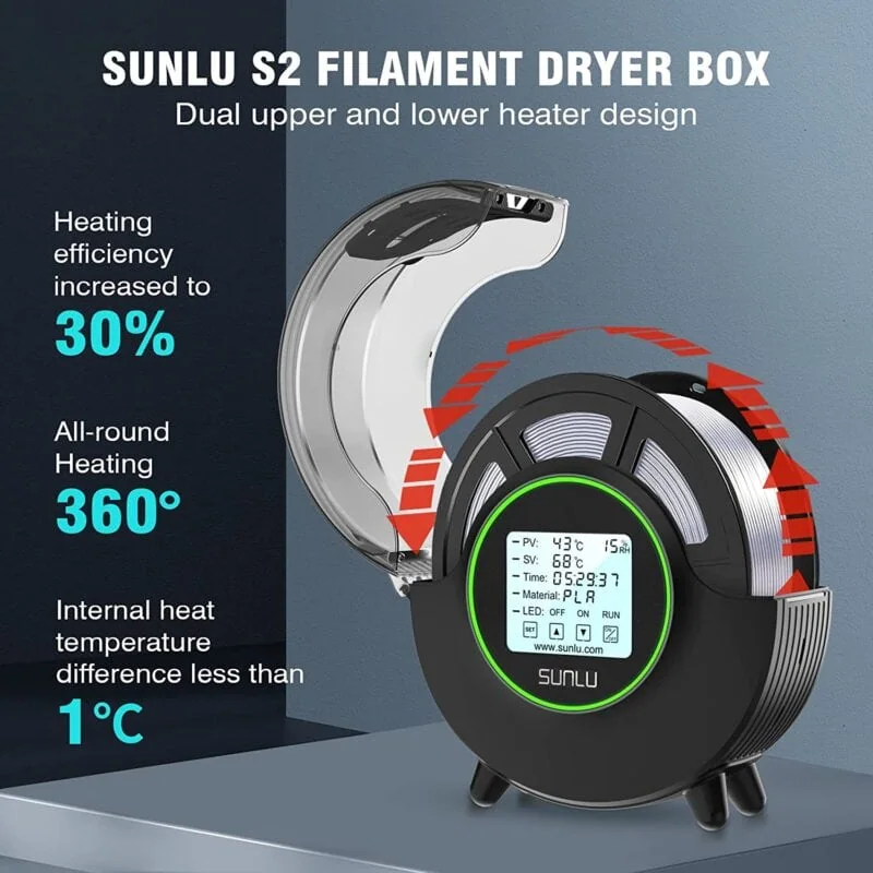 Filament drying box - SUNLU - Image 3