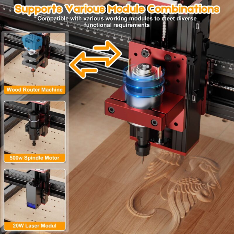 CNC machine TwoTrees TTC450 Pro - Image 5