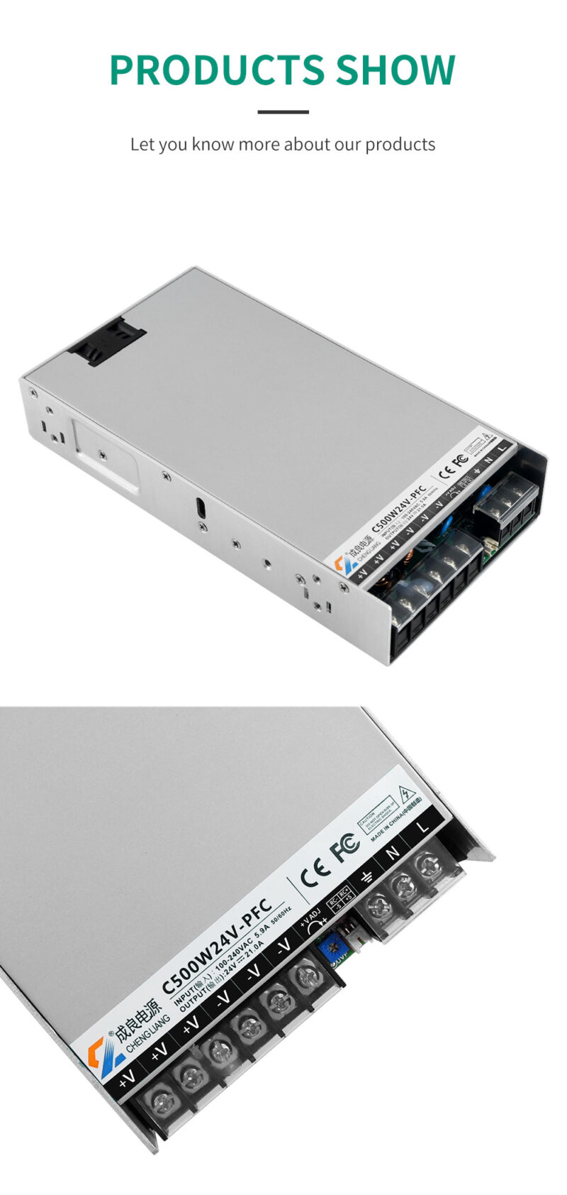 Power supply 500W 24V - Image 4