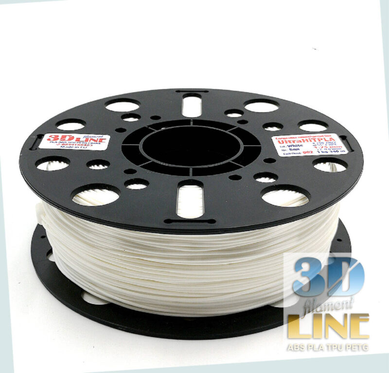 UltraHIT PLA - White - 3DLine (made in Bulgaria) - Image 2