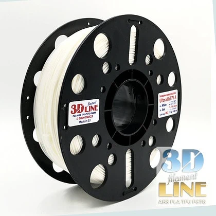 UltraHIT PLA - бяло 3DLine (произведено в България)
