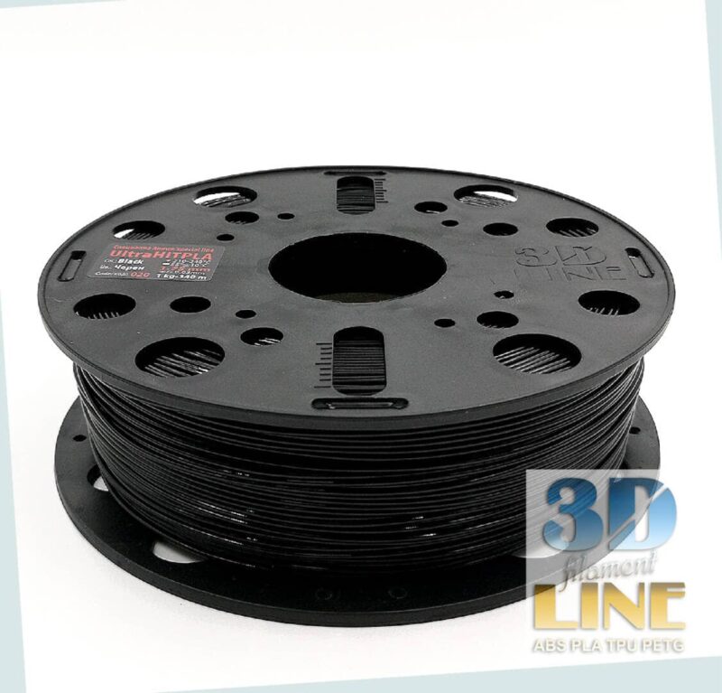 UltraHIT PLA - Black - 3DLine (made in Bulgaria) - Image 2