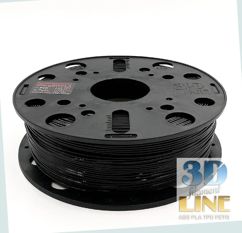 UltraHIT PLA - Black - 3DLine (made in Bulgaria) - Image 2