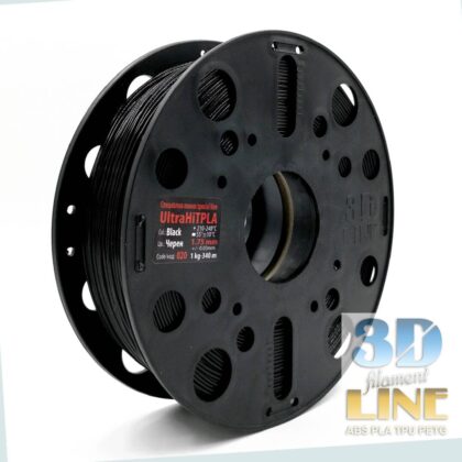 UltraHIT PLA - черно 3DLine (произведено в България)
